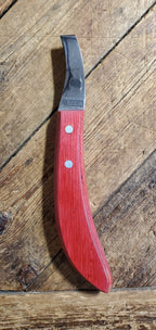 Farrier Hoof Tool With Curved Blade