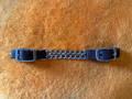 Nylon Curb With Double Row Chain And Two Ss Buckles
