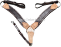 Breast Collar With Smooth Latigo Leather Shoulder Pieces In