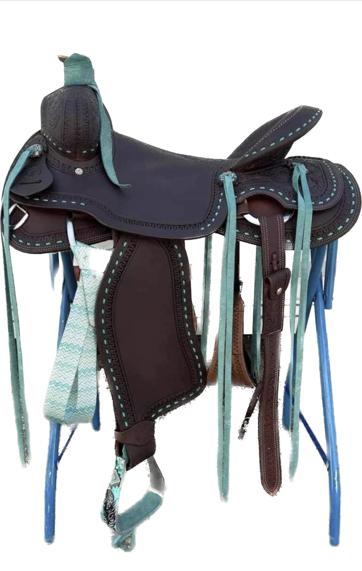Circle T Western Saddle With A Seat