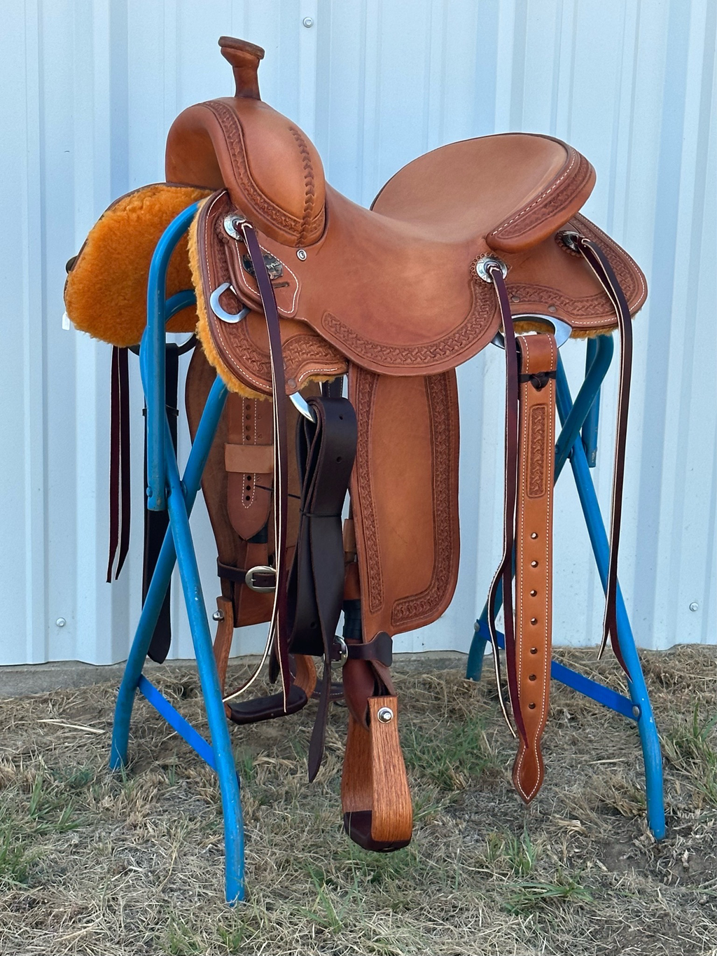 Stuart-Rybak-Cow-Horse-Saddle