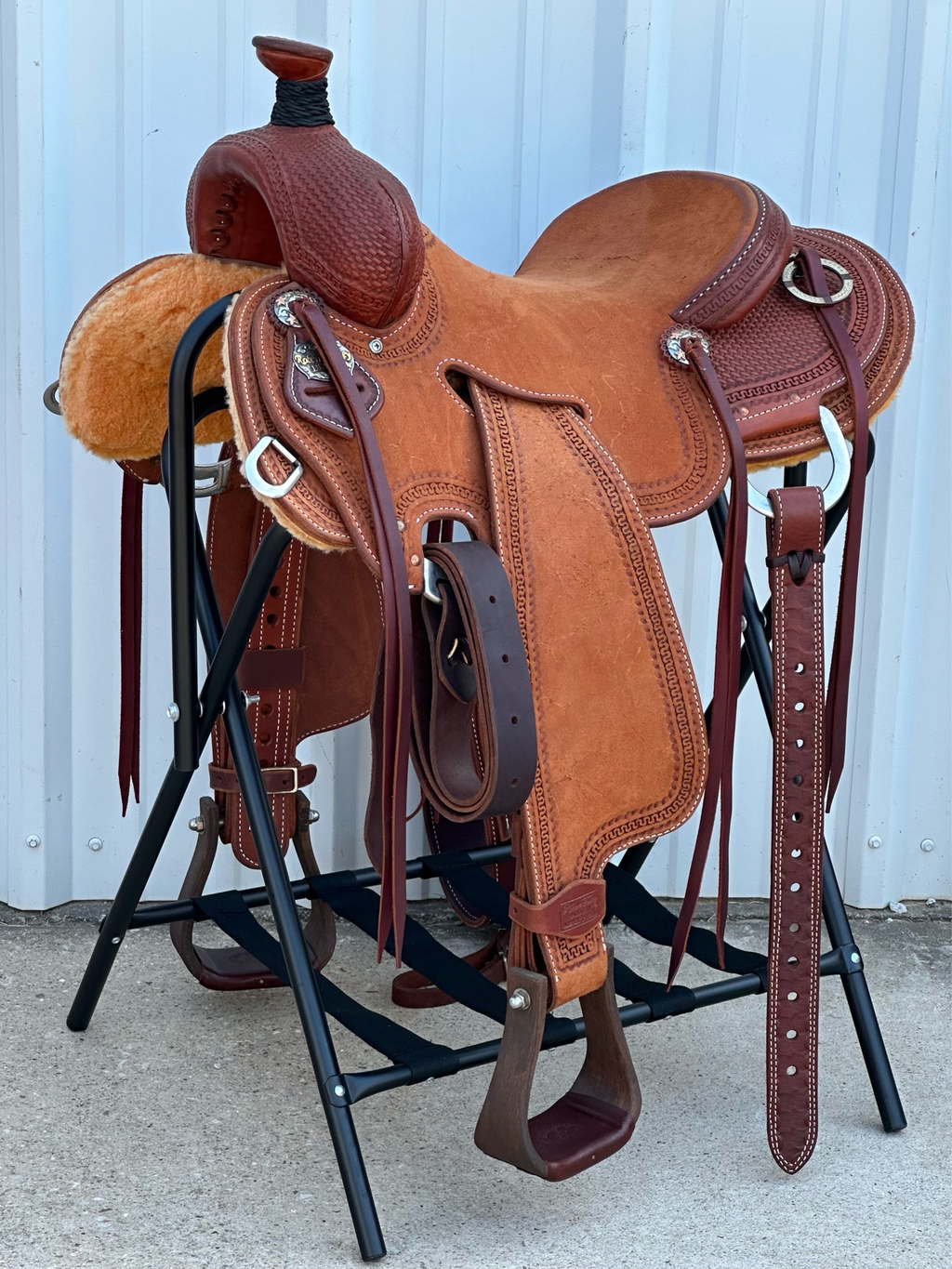 Robert-Teskey-Elite-Strip-Down-Roping-Saddle