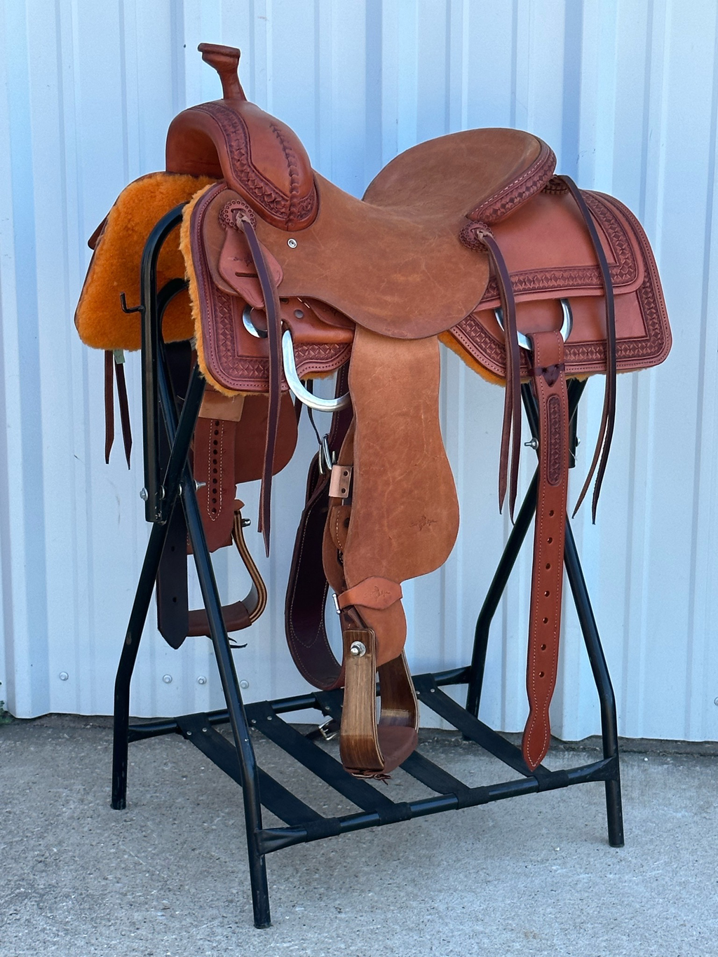 Stuart-Rybak-Cow-Horse-Saddle
