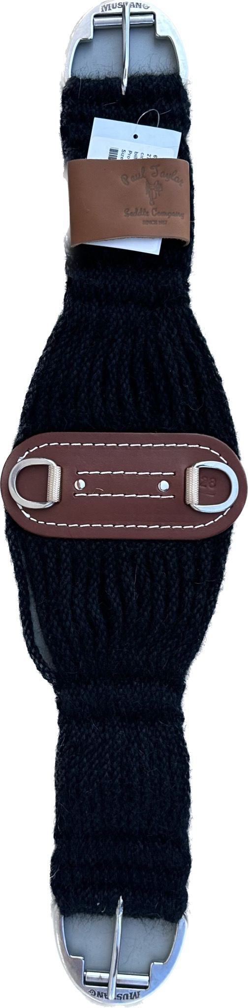 Musg 100% Mohair Roper Cinch Length 27 Strand Dual Pro-Roller Ss Buckles