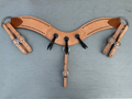 Tripping Collar In With Floral Conchos And Strings