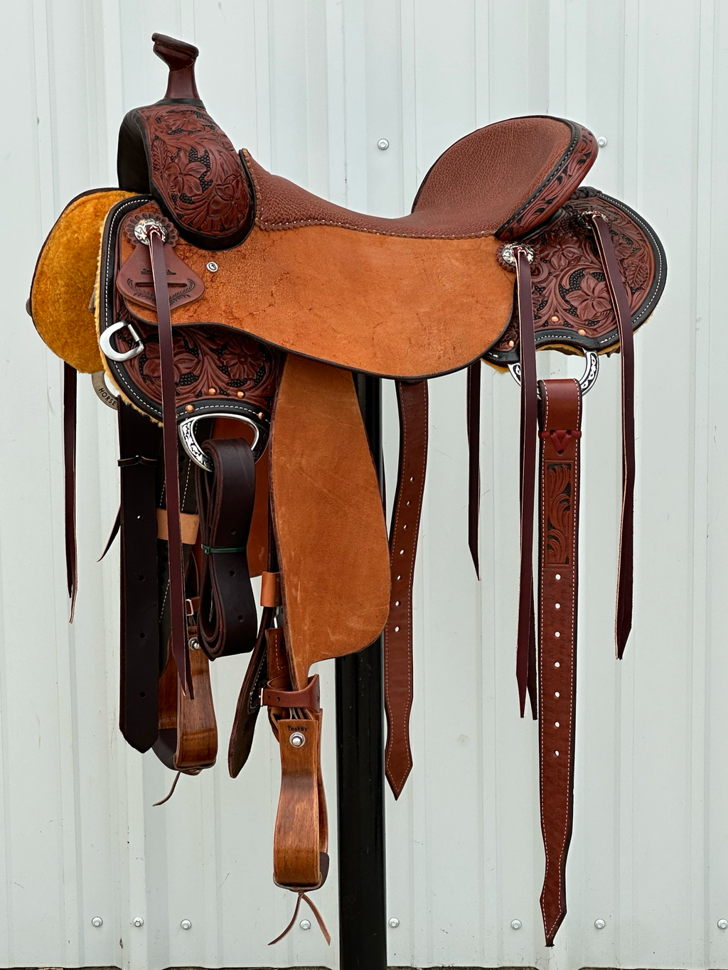 Stuart-Rybak-Cow-Horse-Saddle