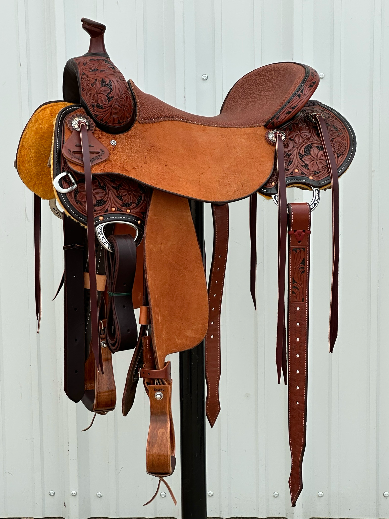 Stuart-Rybak-Cow-Horse-Saddle