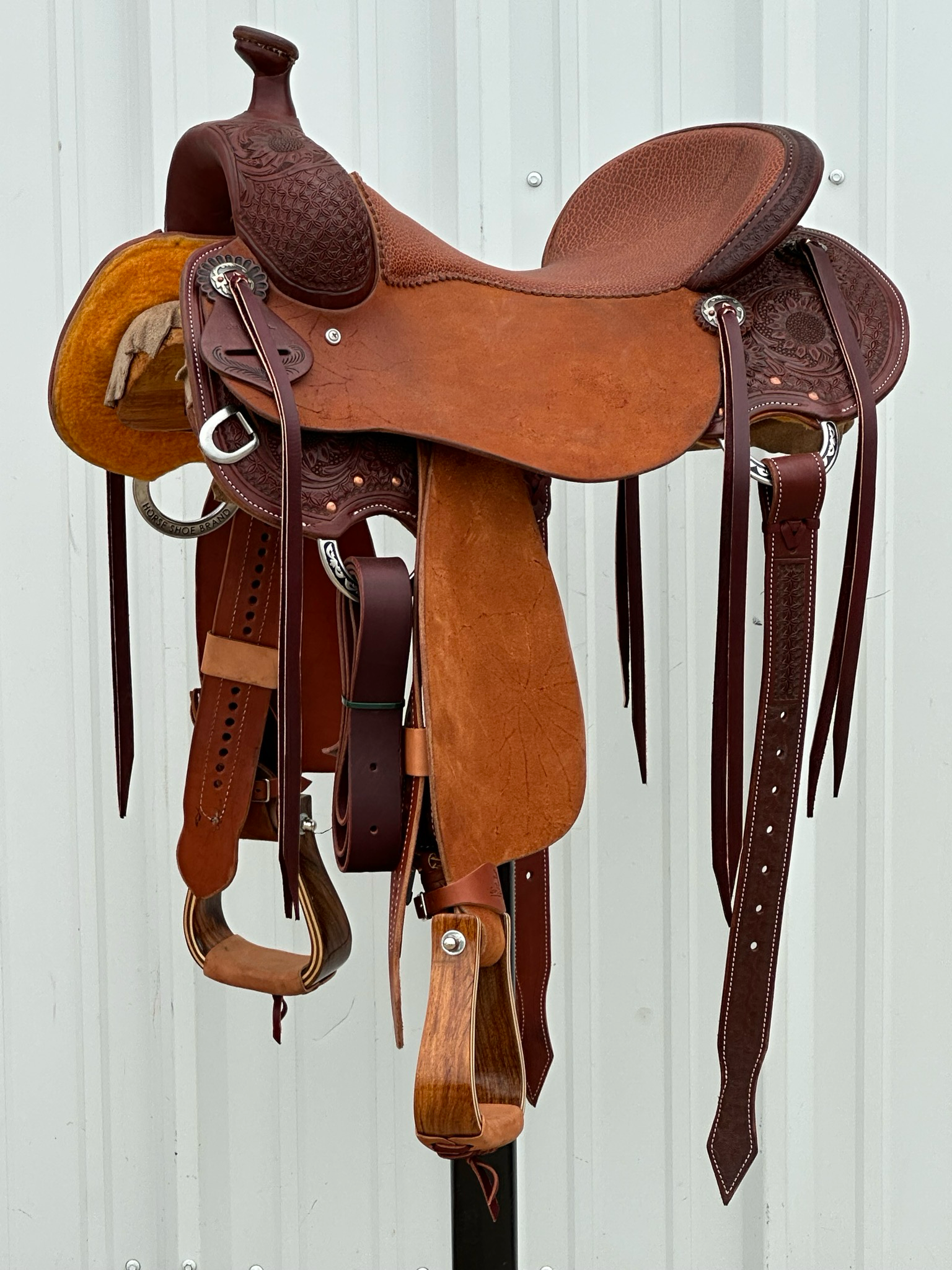 Stuart-Rybak-Cow-Horse-Saddle
