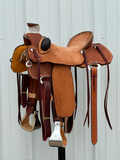 Robert-Teskey-Cliff-Wade-Ranch-Roping-Saddle