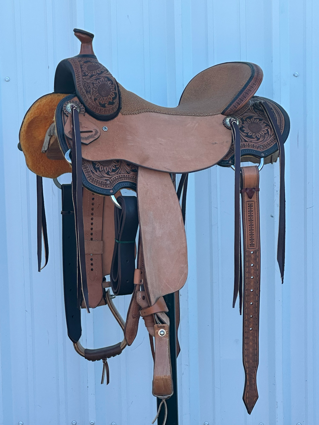 Stuart-Rybak-Cow-Horse-Saddle