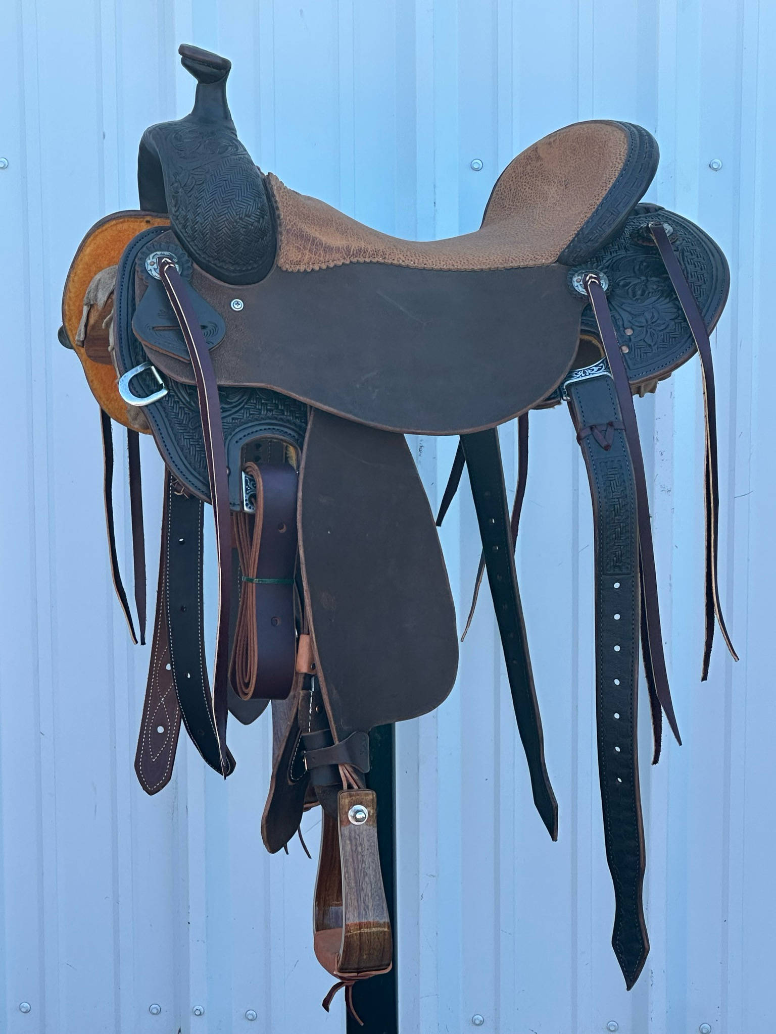 Stuart-Rybak-Cow-Horse-Saddle