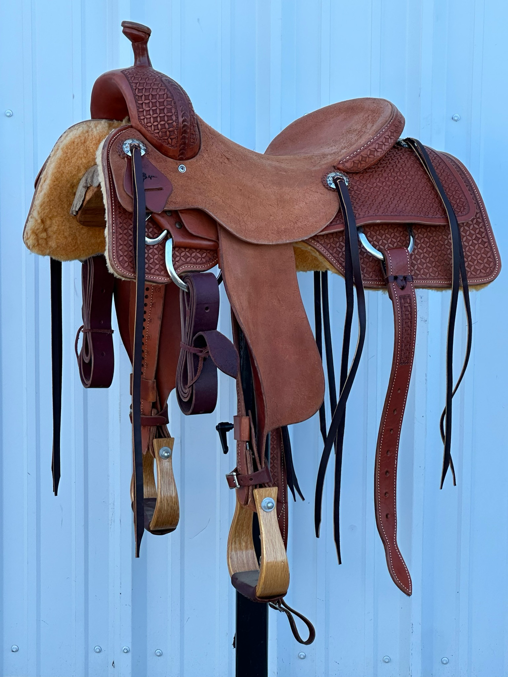 Stuart-Rybak-Cow-Horse-Saddle