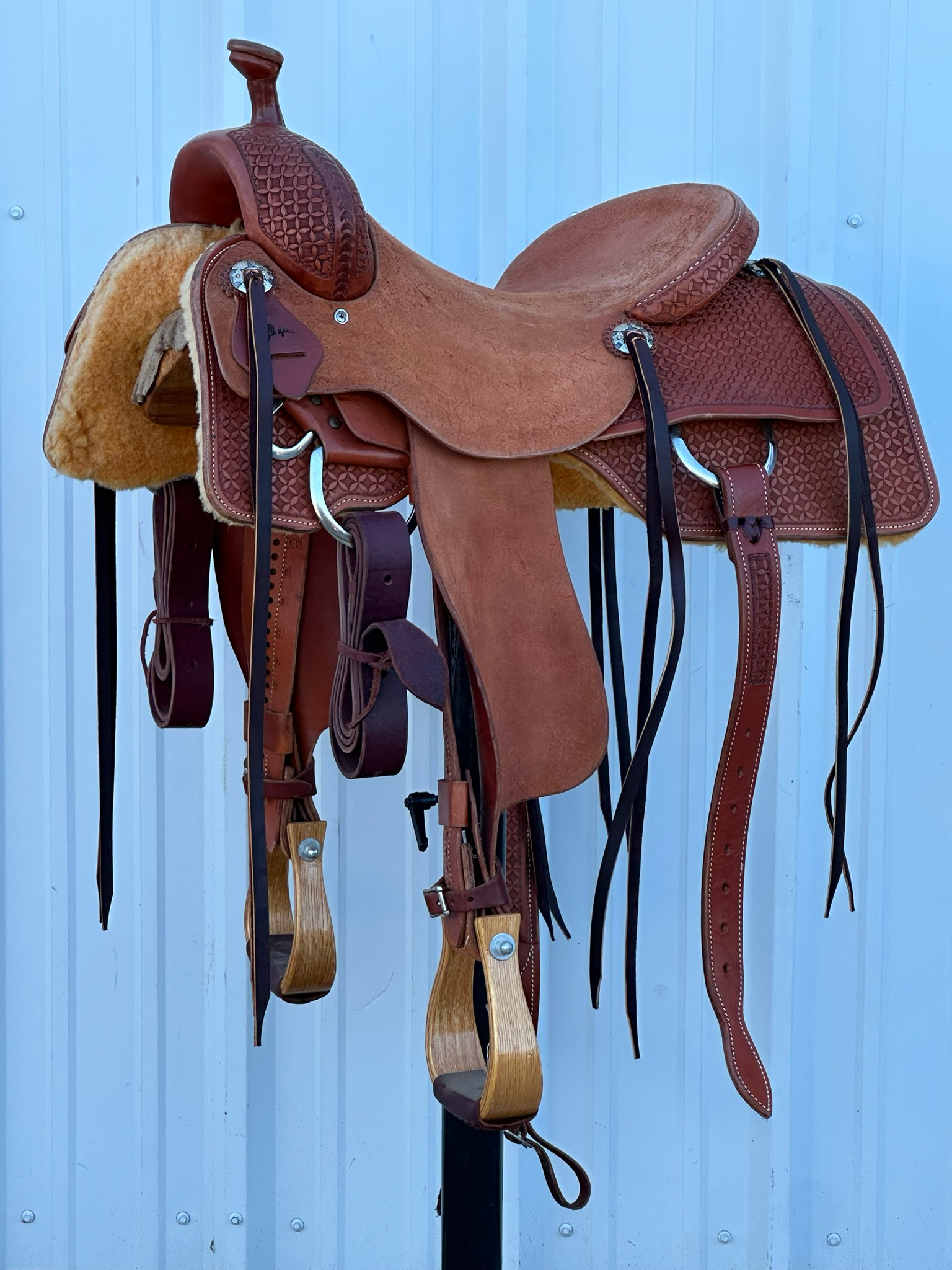 Stuart-Rybak-Cow-Horse-Saddle
