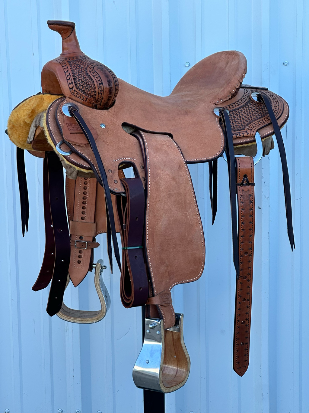 Robert-Teskey-Strip-Down-Seat-Rig-Ranch-Roping-Saddle