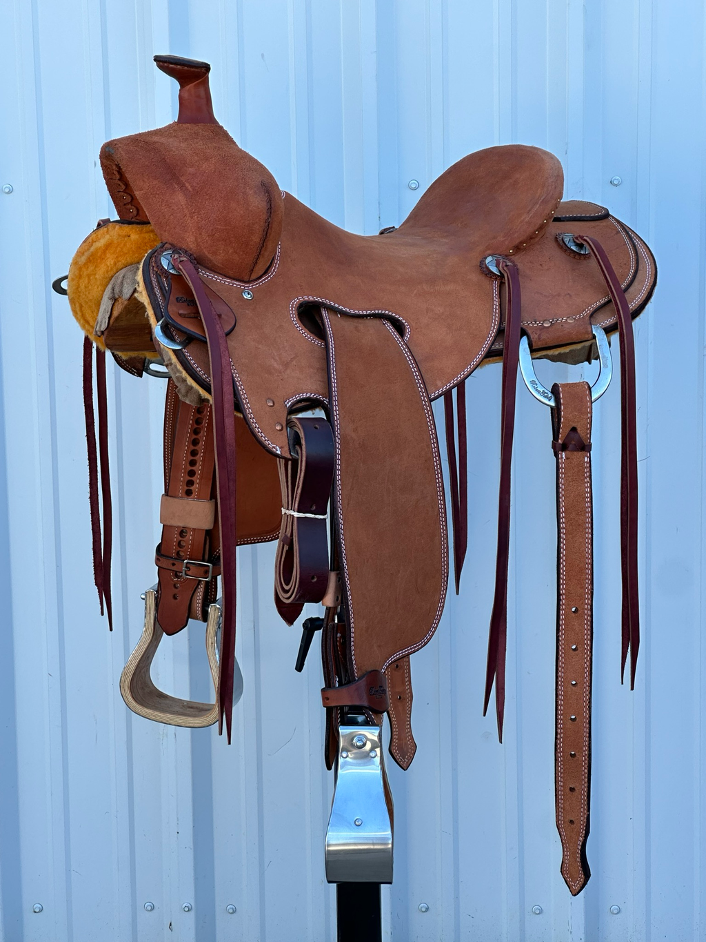 Robert-Teskey-Elite-Strip-Down-Seat-Rig-Ranch-Roping-Saddle