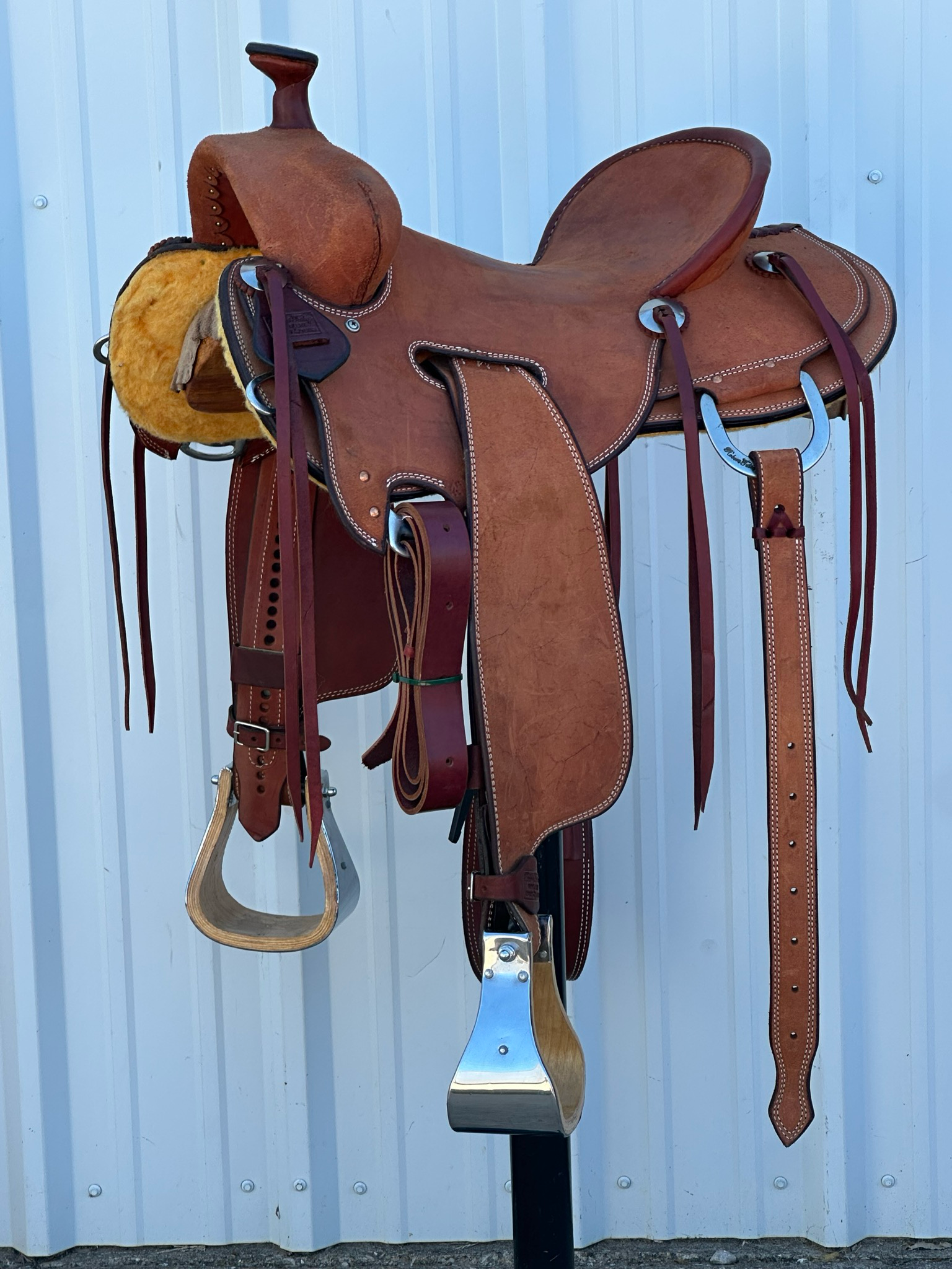 Robert-Teskey-Strip-Down-Seat-Rig-Ranch-Roping-Saddle