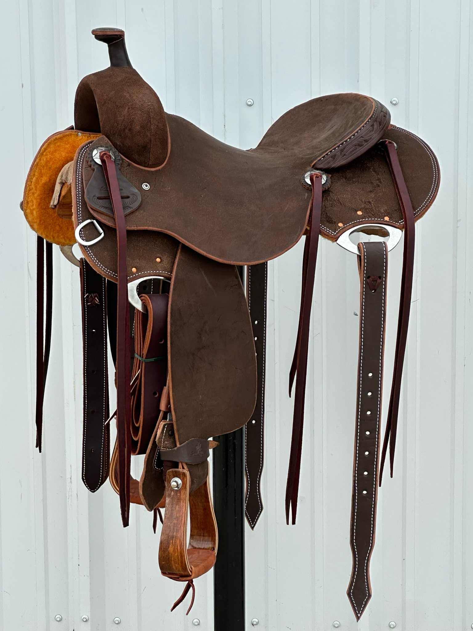 Stuart-Rybak-Cow-Horse-Saddle