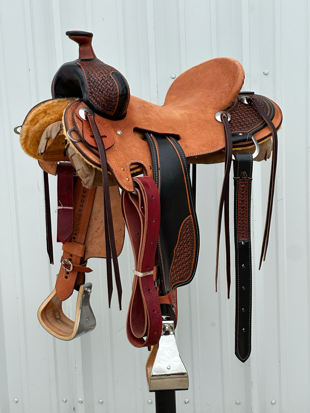 Robert-Teskey-Strip-Down-Seat-Rig-Ranch-Roping-Saddle