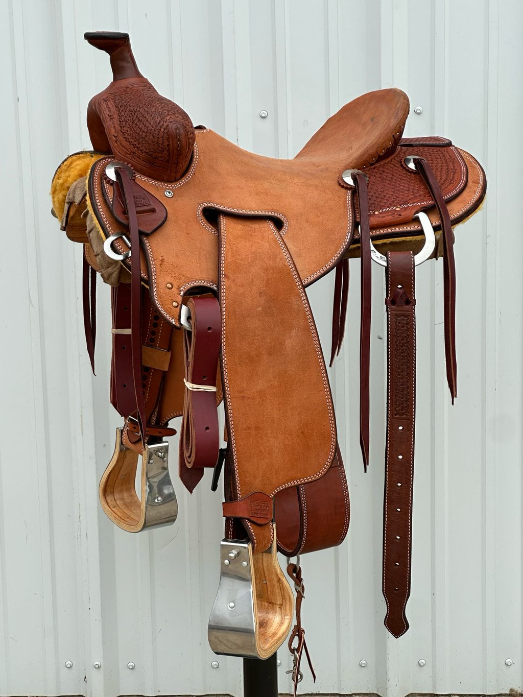 Robert-Teskey-Strip-Down-Seat-Rig-Ranch-Roping-Saddle