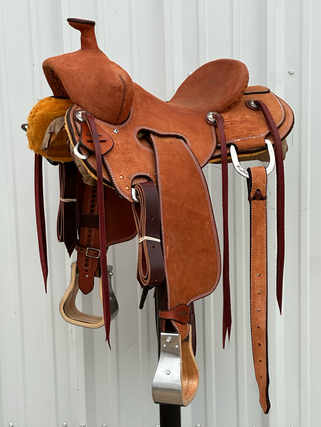 Robert-Teskey-Elite-Super-Arizona-Strip-Down-Seat-Rig-Ranch-Roping-Saddle
