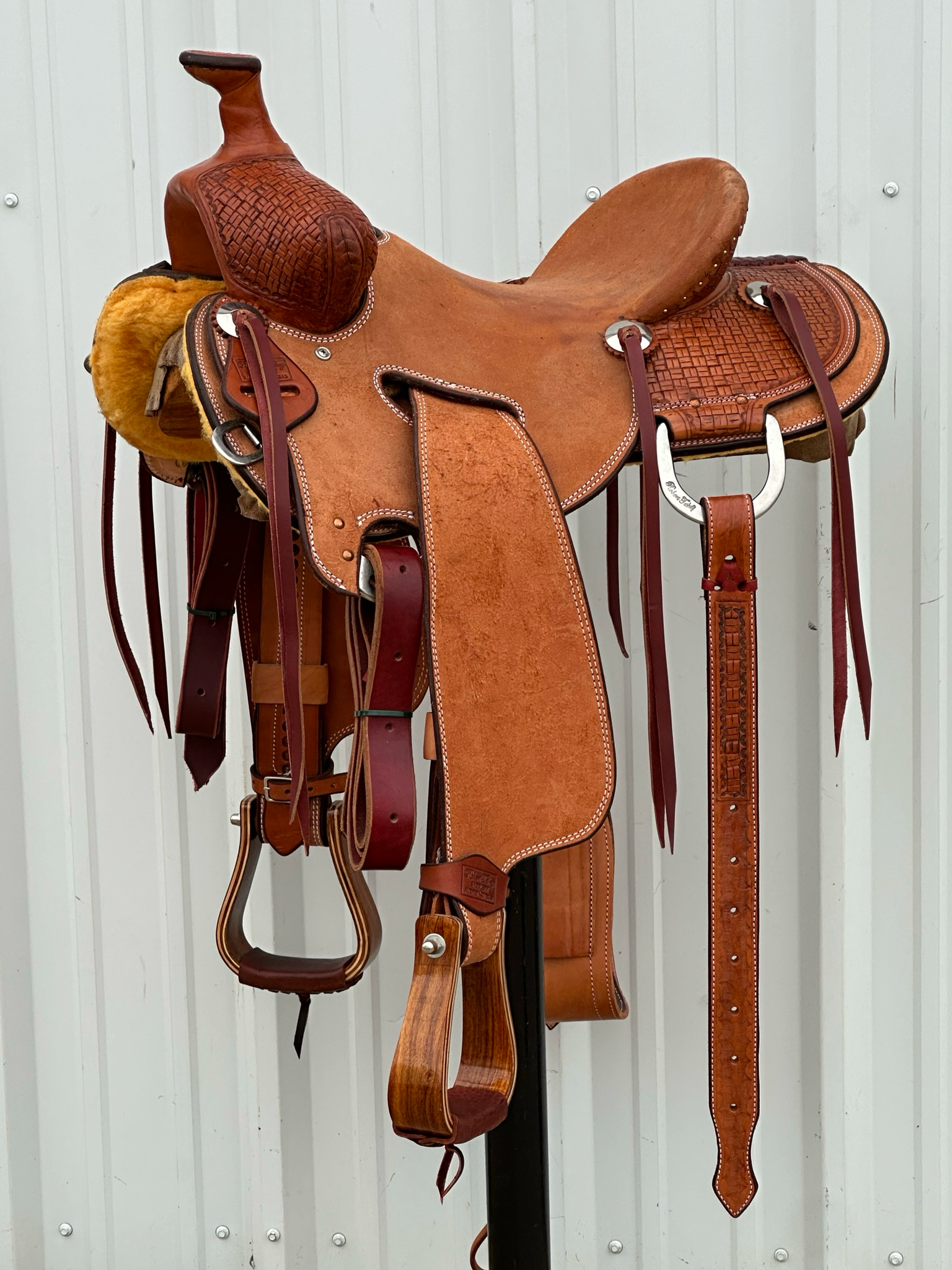 Robert-Teskey-Strip-Down-Seat-Rig-Ranch-Roping-Saddle