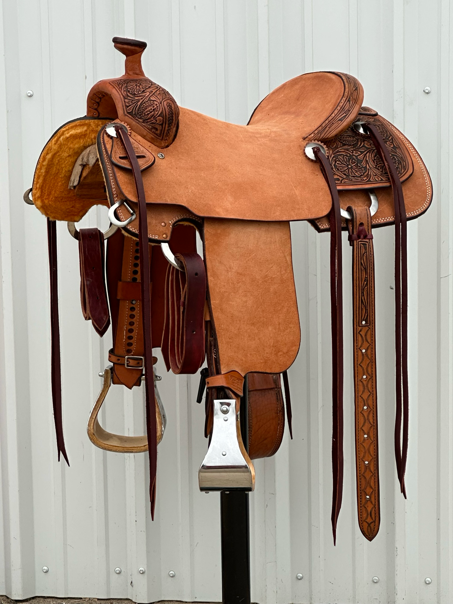 Robert-Teskey-Strip-Down-Seat-Rig-Ranch-Roping-Saddle