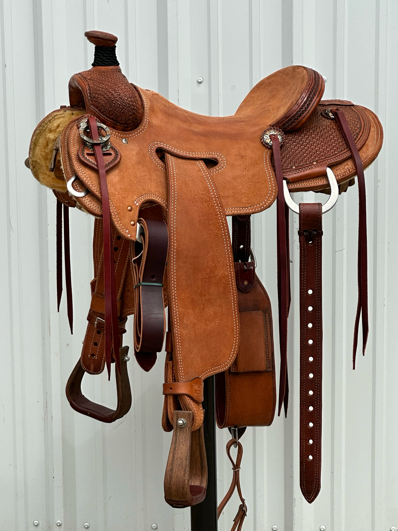 Robert-Teskey-Elite-Strip-Down-Seat-Rig-Ranch-Roping-Saddle