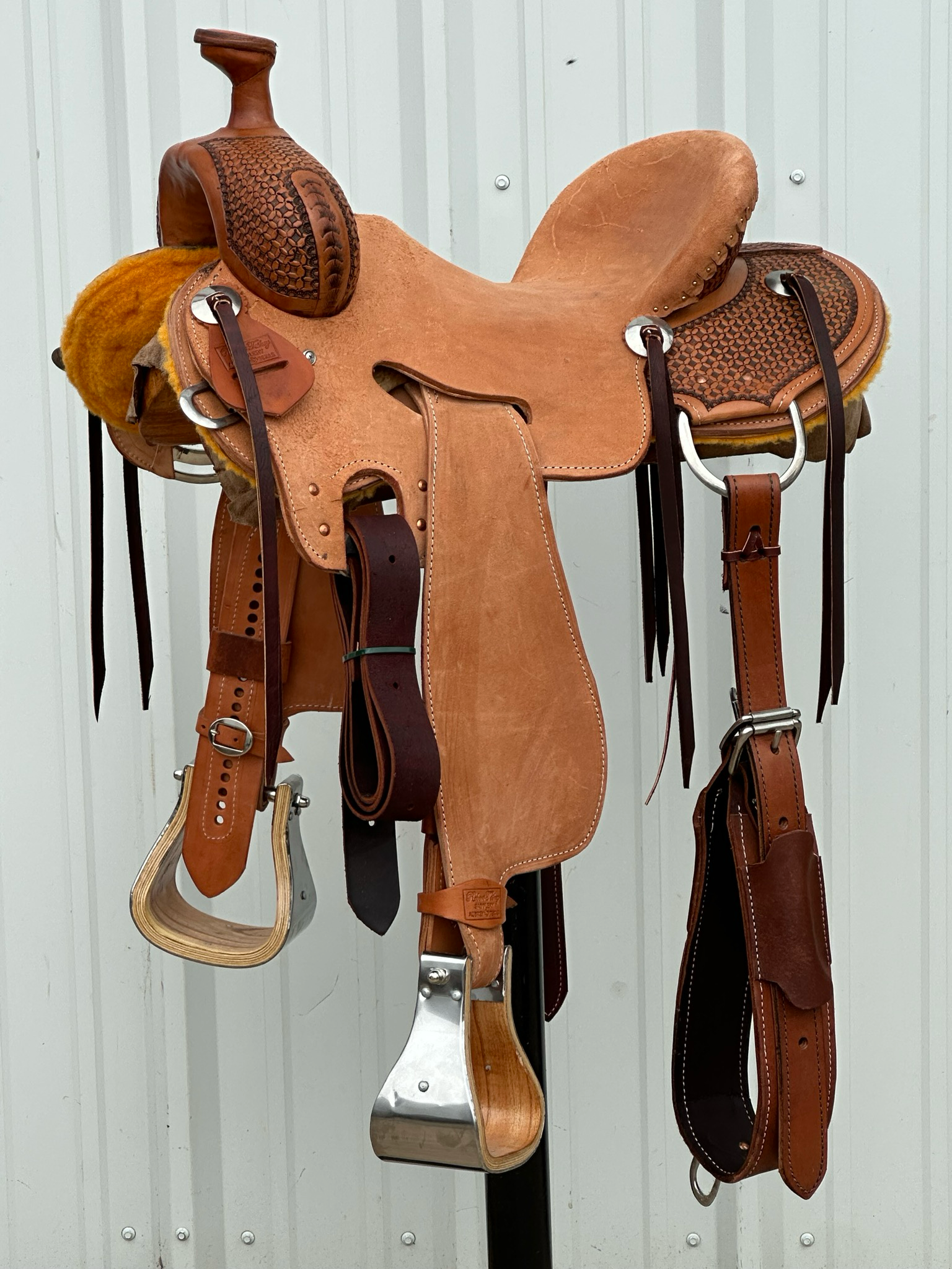 Robert-Teskey-Strip-Down-Seat-Rig-Ranch-Roping-Saddle