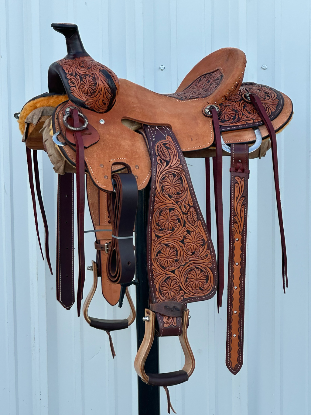 Robert-Teskey-Elite-Strip-Down-Seat-Rig-Ranch-Roping-Saddle