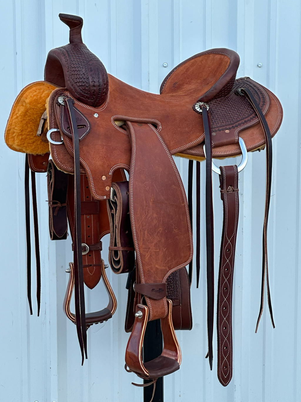 Robert-Teskey-Elite-Strip-Down-Seat-Rig-Ranch-Roping-Saddle