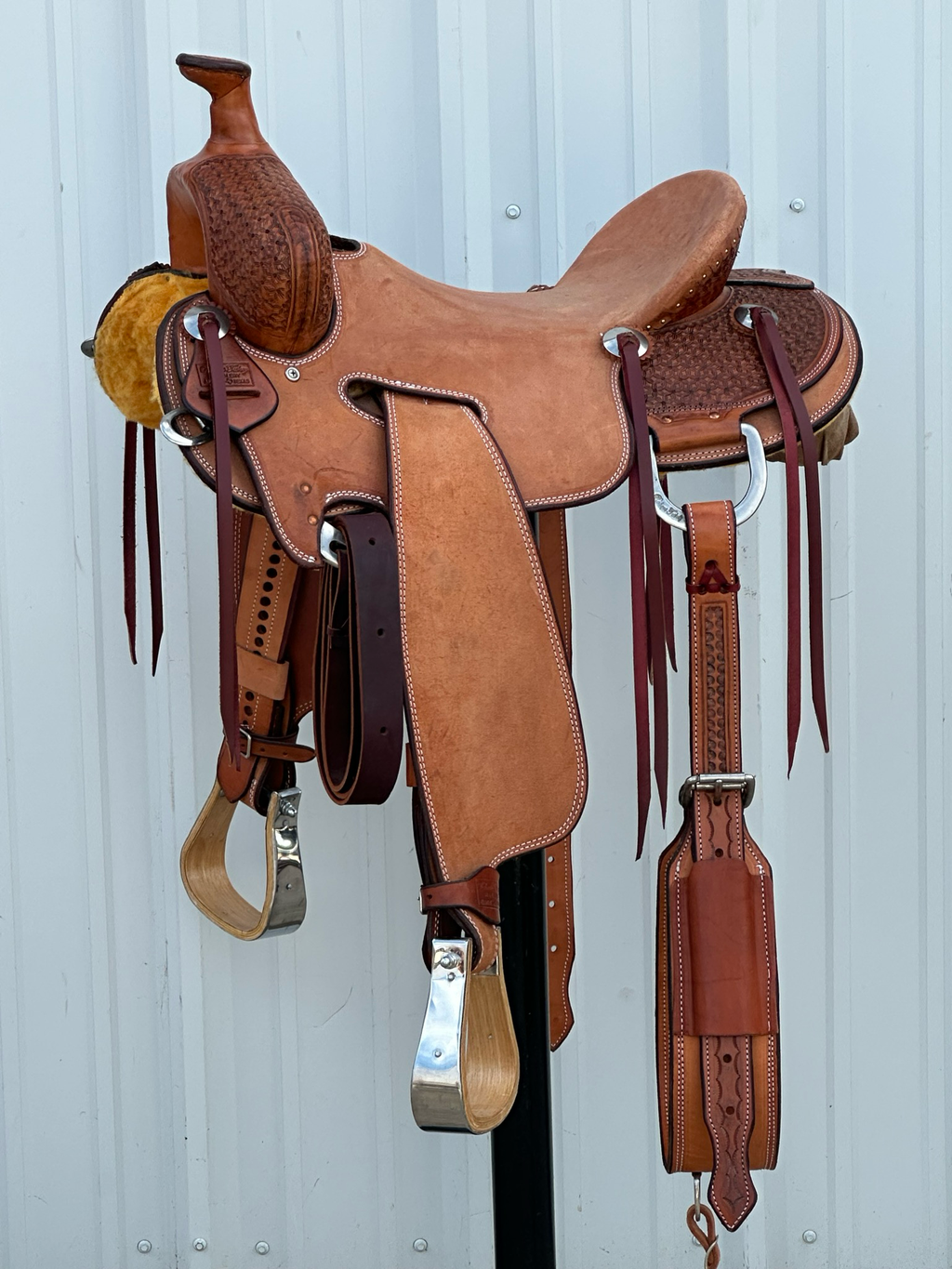 Robert-Teskey-Strip-Down-Seat-Rig-Ranch-Roping-Saddle