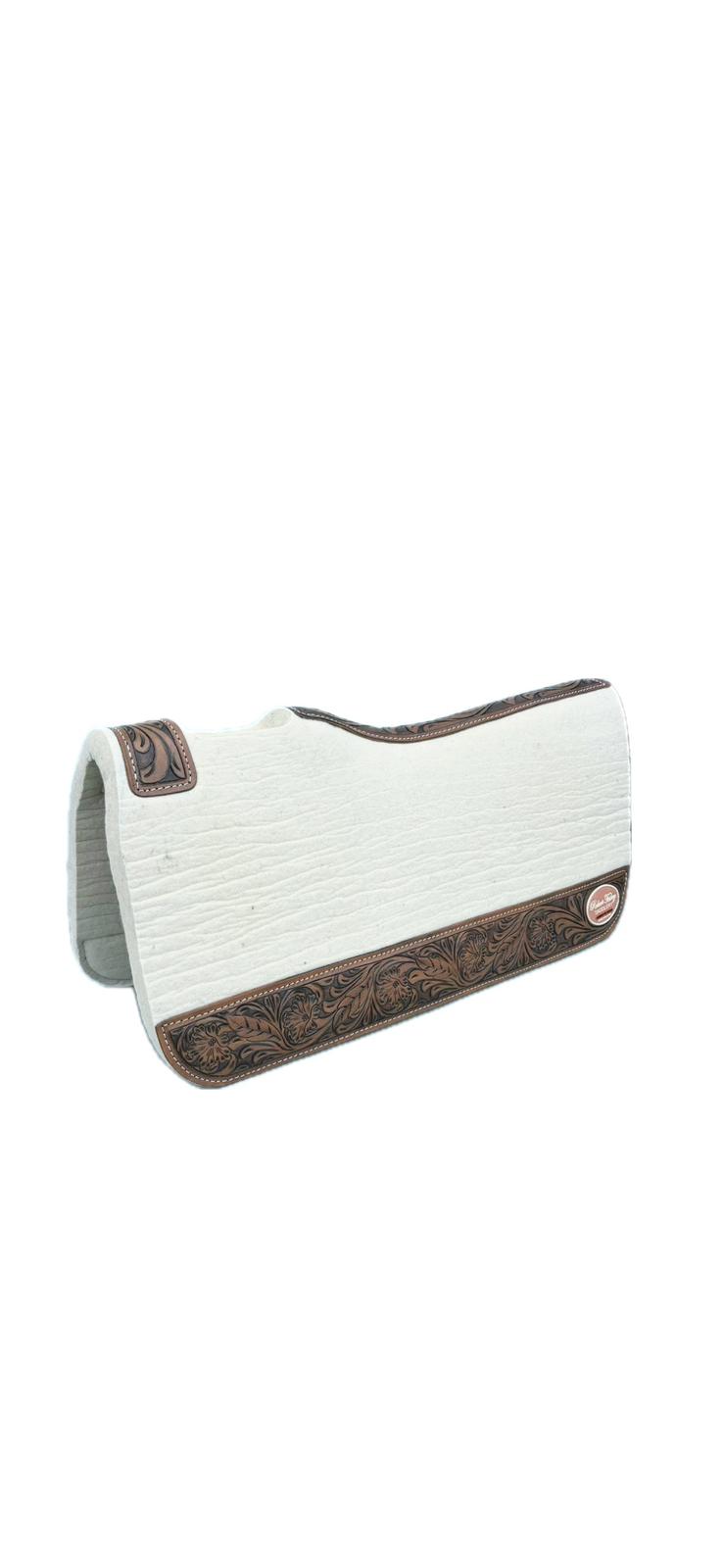 moisture wicking 100% wool felt saddle pad (Copy)